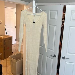 Fly with me sweater midi dress